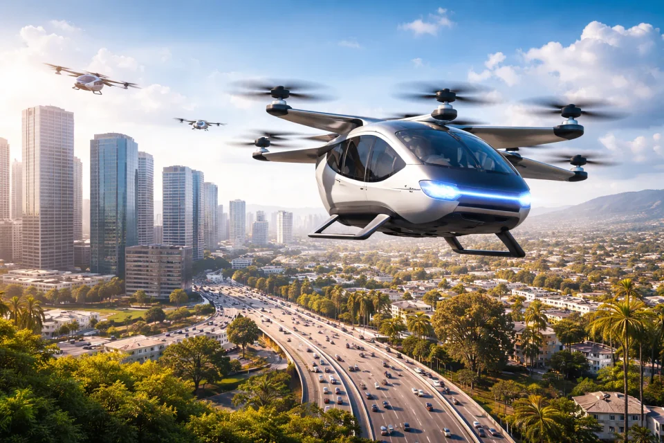 Discover how Silicon Valley is developing flying cars with eVTOL technology. Learn about companies, benefits, challenges, and the future of urban air mobility.